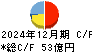 ＣＫサンエツ キャッシュフロー計算書 2024年12月期