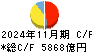 イオン キャッシュフロー計算書 2024年11月期