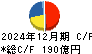 ニップン キャッシュフロー計算書 2024年12月期
