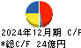 東京インキ キャッシュフロー計算書 2024年12月期