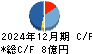 キューブシステム キャッシュフロー計算書 2024年12月期
