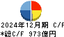 日本電気硝子 キャッシュフロー計算書 2024年12月期