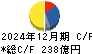 東和薬品 キャッシュフロー計算書 2024年12月期