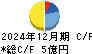 スガイ化学工業 キャッシュフロー計算書 2024年12月期