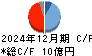 サイオス キャッシュフロー計算書 2024年12月期