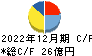 I-ne キャッシュフロー計算書 2022年12月期 I-ne キャッシュフロー計算書 2022年12月期