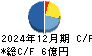 太平製作所 キャッシュフロー計算書 2024年12月期
