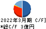 CAPITA キャッシュフロー計算書 2022年3月期 CAPITA キャッシュフロー計算書 2022年3月期