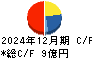 ソルクシーズ キャッシュフロー計算書 2024年12月期