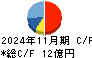 ＹＥ　ＤＩＧＩＴＡＬ キャッシュフロー計算書 2024年11月期