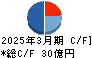 太平洋興発 キャッシュフロー計算書 2025年3月期