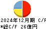 ＰＫＳＨＡ　Ｔｅｃｈｎｏｌｏｇｙ キャッシュフロー計算書 2024年12月期