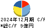 サイネックス キャッシュフロー計算書 2024年12月期