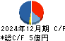 ベリテ キャッシュフロー計算書 2024年12月期 ベリテ キャッシュフロー計算書 2024年12月期