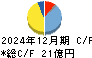 日本基礎技術 キャッシュフロー計算書 2024年12月期