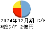 Ｇｒｅｅｎ　Ｅａｒｔｈ　Ｉｎｓｔｉｔｕｔｅ キャッシュフロー計算書 2024年12月期