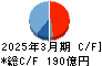RYODEN キャッシュフロー計算書 2025年3月期 RYODEN キャッシュフロー計算書 2025年3月期