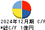 イシン キャッシュフロー計算書 2024年12月期