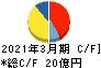 大丸エナウィン キャッシュフロー計算書 2021年3月期 大丸エナウィン キャッシュフロー計算書 2021年3月期