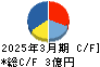 イルグルム キャッシュフロー計算書 2025年3月期