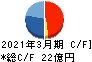 日本システム技術 キャッシュフロー計算書 2021年3月期