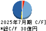 エイチームホールディングス キャッシュフロー計算書 2025年7月期 エイチームホールディングス キャッシュフロー計算書 2025年7月期