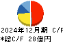 竹田ｉＰホールディングス キャッシュフロー計算書 2024年12月期