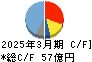 アネスト岩田 キャッシュフロー計算書 2025年3月期