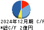 地盤ネットホールディングス キャッシュフロー計算書 2024年12月期