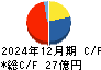 アエリア キャッシュフロー計算書 2024年12月期