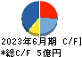 日本情報クリエイト キャッシュフロー計算書 2023年6月期