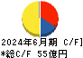 東洋合成工業 キャッシュフロー計算書 2024年6月期