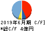 日本情報クリエイト キャッシュフロー計算書 2019年6月期