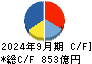 野村総合研究所 キャッシュフロー計算書 2024年9月期