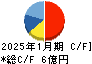 システム　ディ キャッシュフロー計算書 2025年1月期