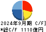 大日本印刷 キャッシュフロー計算書 2024年9月期