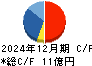 セフテック キャッシュフロー計算書 2024年12月期
