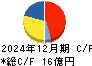 インテリジェント　ウェイブ キャッシュフロー計算書 2024年12月期
