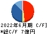 日本システムバンク キャッシュフロー計算書 2022年6月期