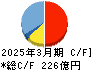 ＤＭ三井製糖ホールディングス キャッシュフロー計算書 2025年3月期
