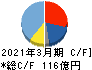 三井松島ホールディングス キャッシュフロー計算書 2021年3月期