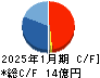 ダイサン キャッシュフロー計算書 2025年1月期
