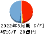 ブロードメディア キャッシュフロー計算書 2022年3月期