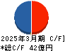 AMGホールディングス キャッシュフロー計算書 2025年3月期 AMGホールディングス キャッシュフロー計算書 2025年3月期