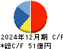 新田ゼラチン キャッシュフロー計算書 2024年12月期