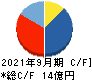 メディネット キャッシュフロー計算書 2021年9月期 メディネット キャッシュフロー計算書 2021年9月期