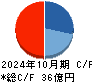 サンバイオ キャッシュフロー計算書 2024年10月期
