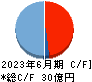 ビリングシステム キャッシュフロー計算書 2023年6月期