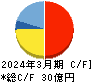 インテリジェント　ウェイブ キャッシュフロー計算書 2024年3月期