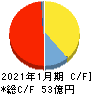 サンバイオ キャッシュフロー計算書 2021年1月期